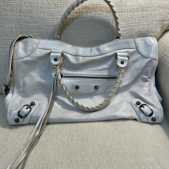 Authentic Balenciaga White bag - Picture 2 of 8